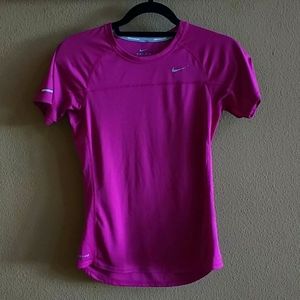 Nike Dri-Fit small pink shirt